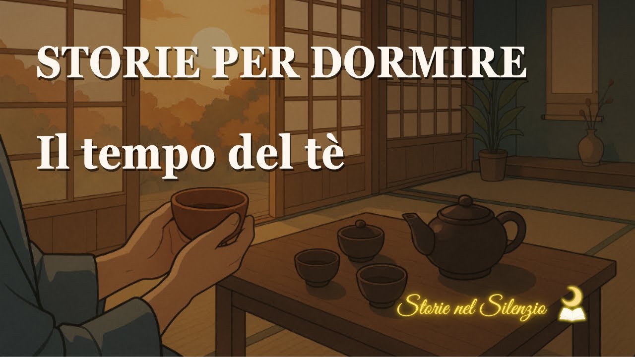 Storie rilassanti soft spoken &ndash; Il tempo del t&egrave; (voce calma per dormire in italiano)