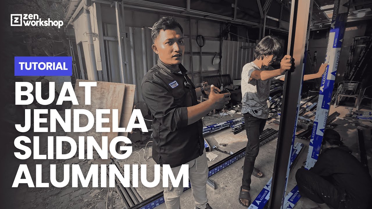 Tutorial Cara Membuat Pintu Sliding Aluminium Step by Step | Praktis, Modern, & Awet Puluhan Tahun
