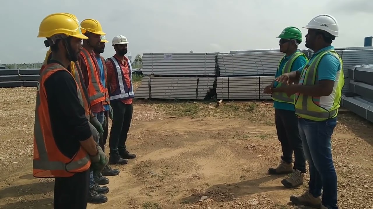 Safety Toll Box Talk at Project Site@high