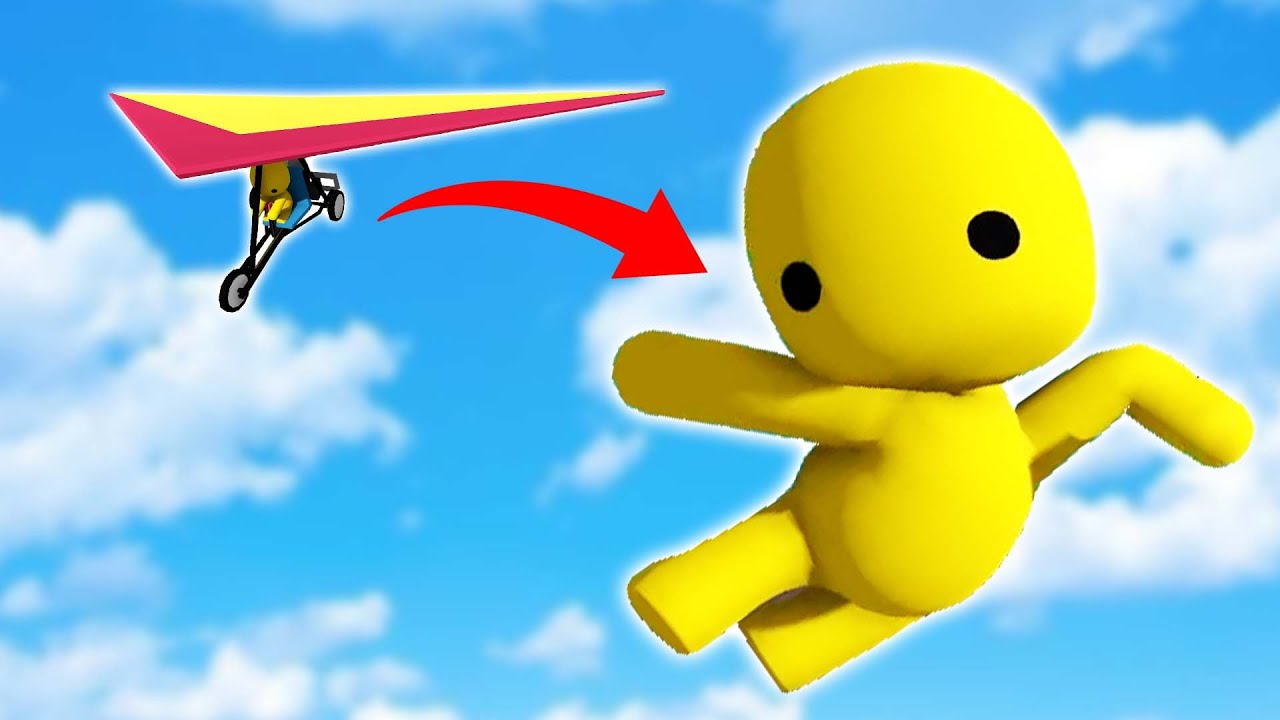 I Went Skydiving WITHOUT A PARACHUTE! (Wobbly Life)