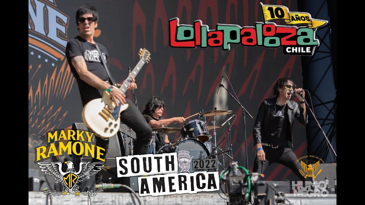 Marky Ramone - Life's a Gas (live Lollapalooza Chile 2022)