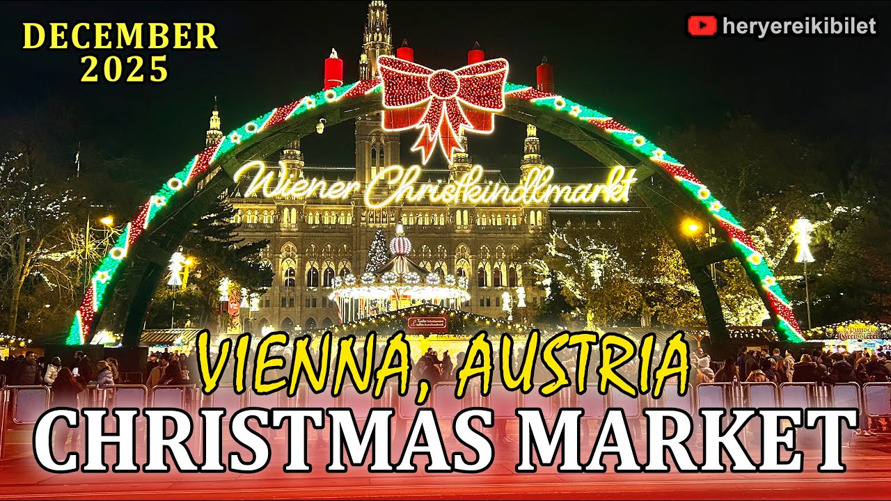 Viyana'nın en Ünlü Christmas Marketleri #78 🇦🇹