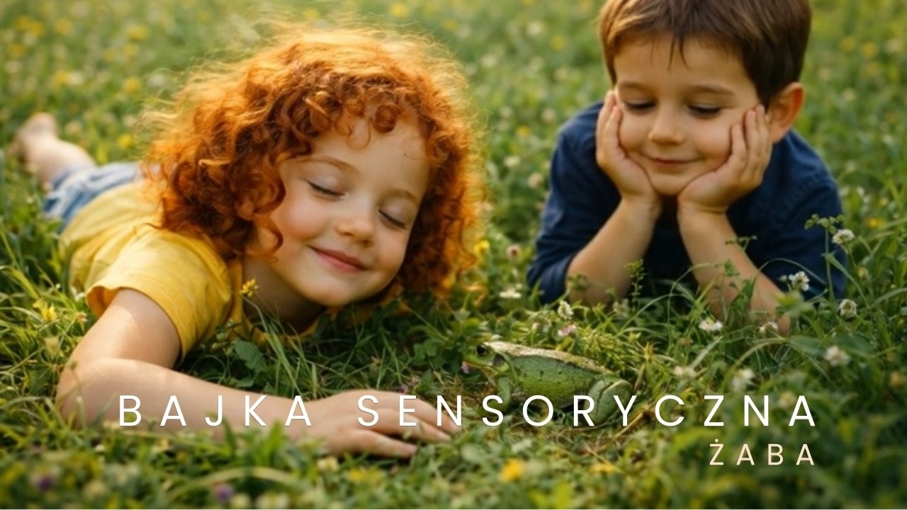 Mia i Leo: Żaba | bajka sensoryczna dla dzieci niewidomych i wrażliwych