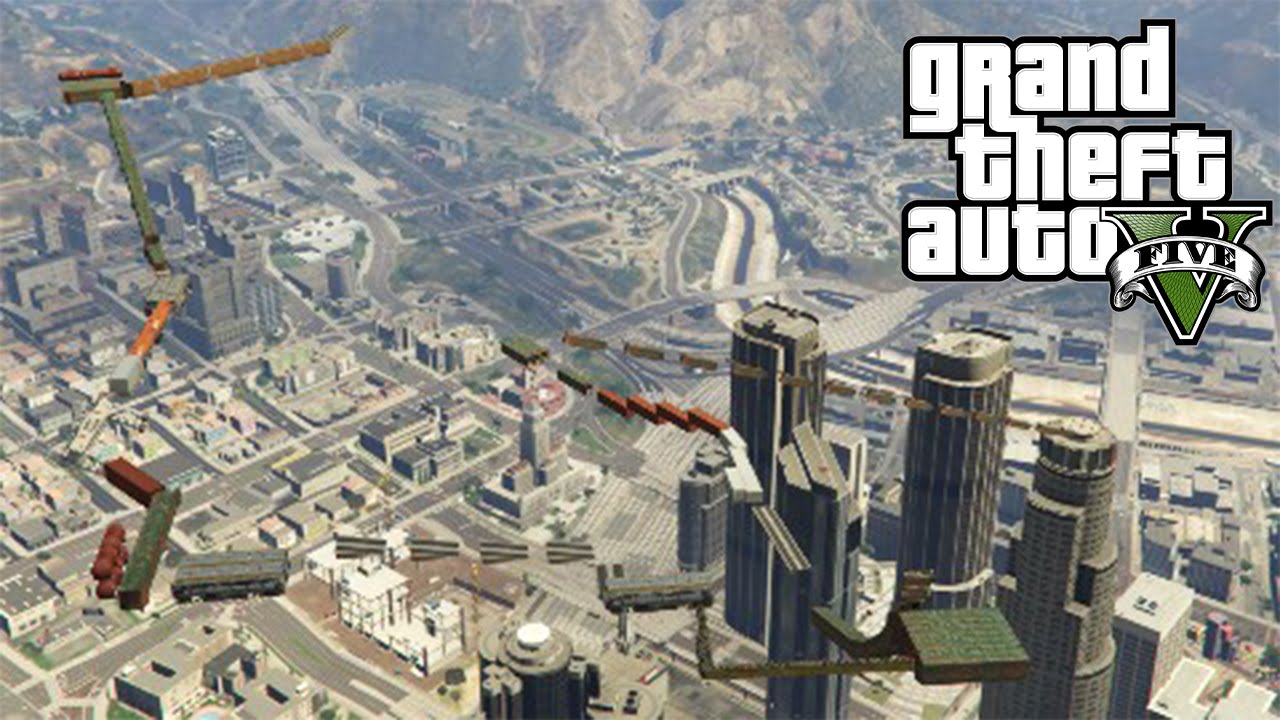 GTA V EL RETO PARKOUR! PLATAFORMAS DE LA MUERTE!! TRIAL POR LAS ALTURAS!! xFaRgAnx