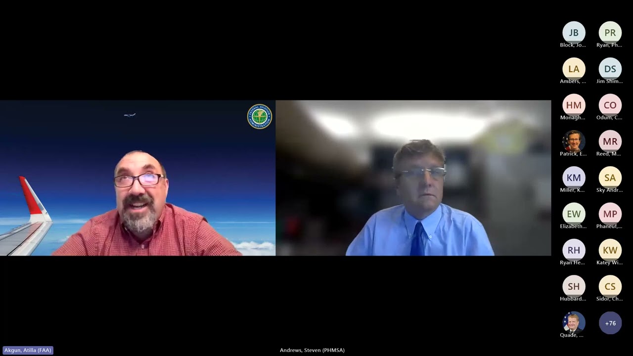 PHMSA FAA Public Meeting on the Transportation of Hazardous Materials by Unmanned Aircraft Systems