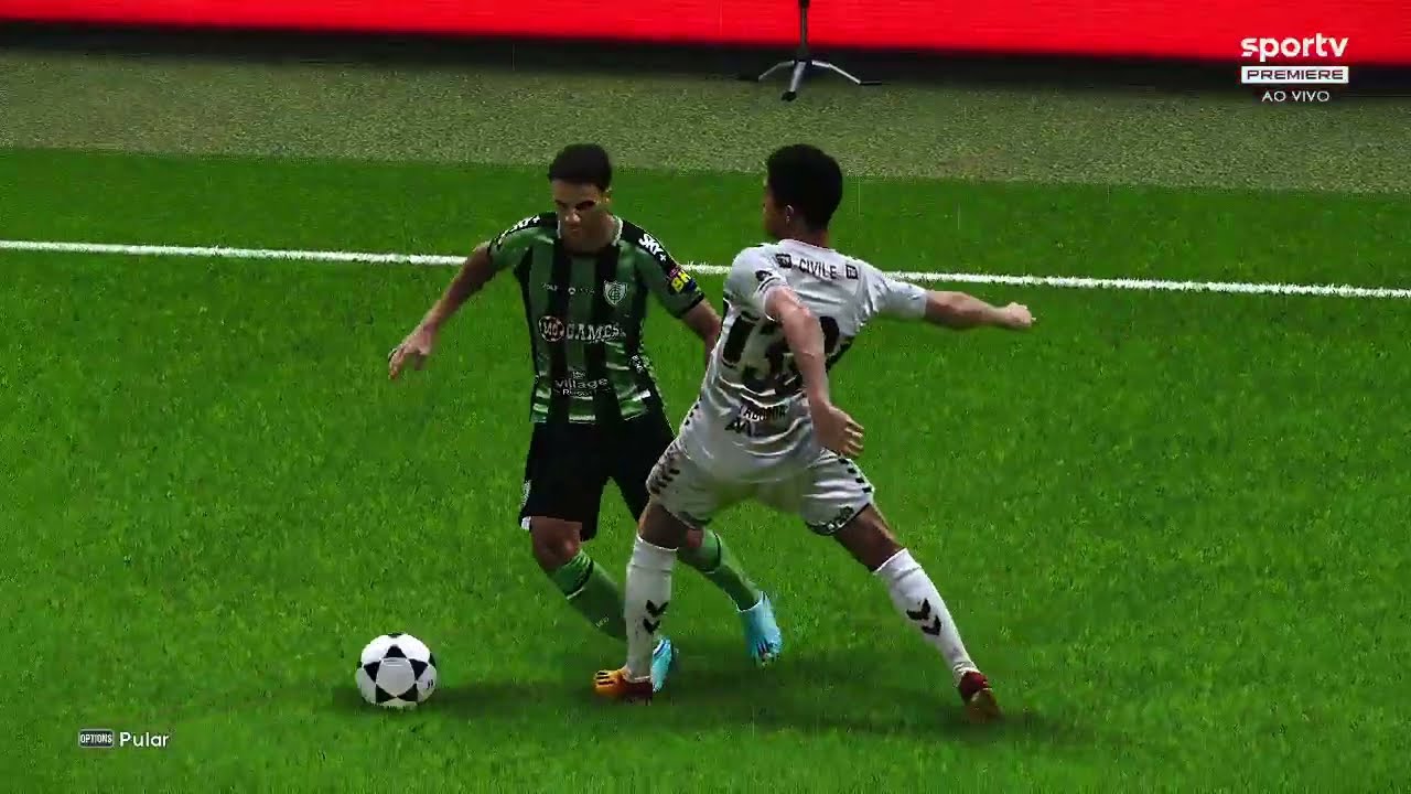 AMÉRICA-MG X NORTH AO VIVO COM IMAGENS MINERÃO 2026 NO PES 2021
