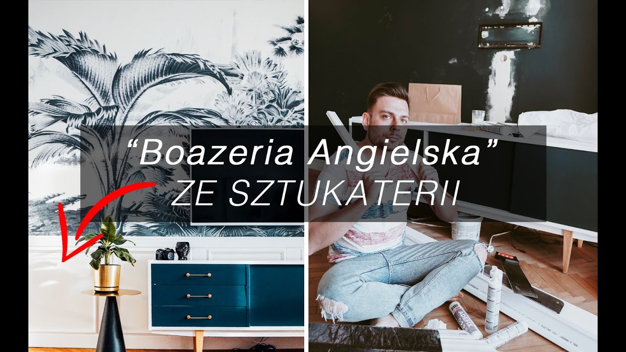 JAK ZROBIĆ BOAZERIĘ ANGIELSKĄ ZE SZTUKATERII | FILM Z ANIRO