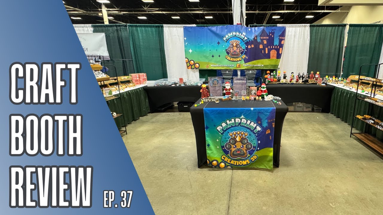 Vendor Booth Display Ideas - Craft Fair Booth Review Ep. 37