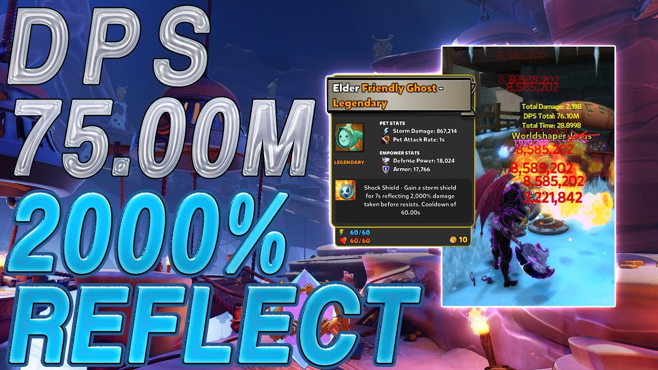 DD2: Countess VS Genie King / 75m DPS and Reflecting 2000% | Dungeon Defenders 2