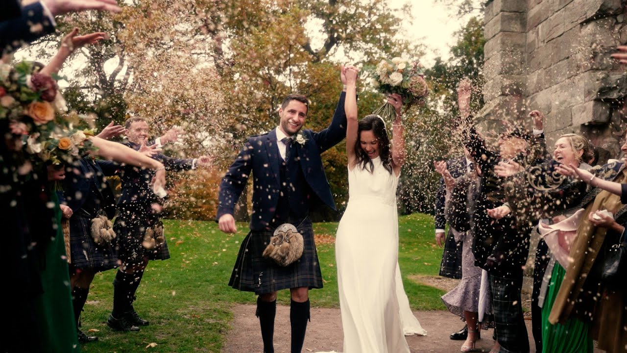 Hayley & Oliver | Autumn Wedding | Dunglass Estate, Scotland