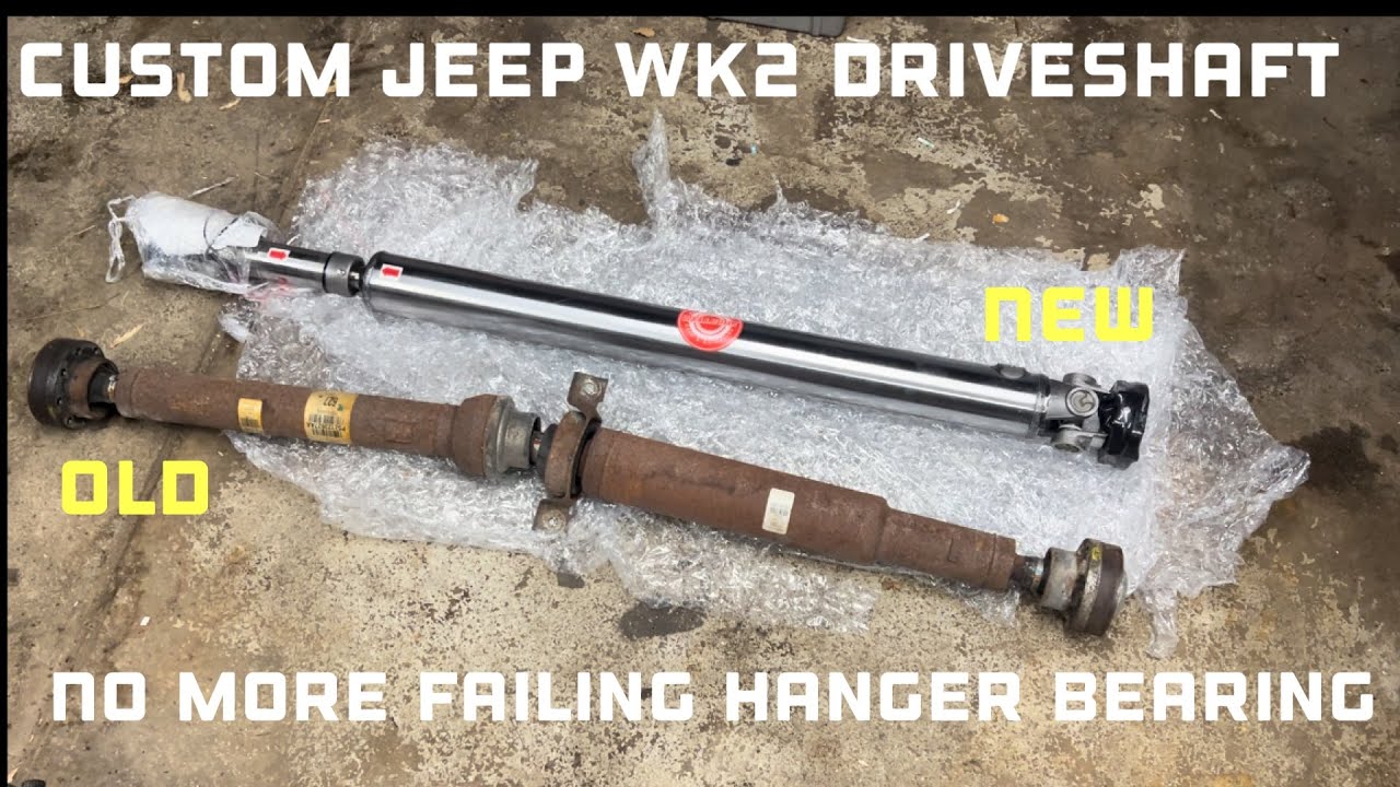 Jeep grand Cherokee driveshaft hanger bearing failure solution !!!!!!!!! ( finally)