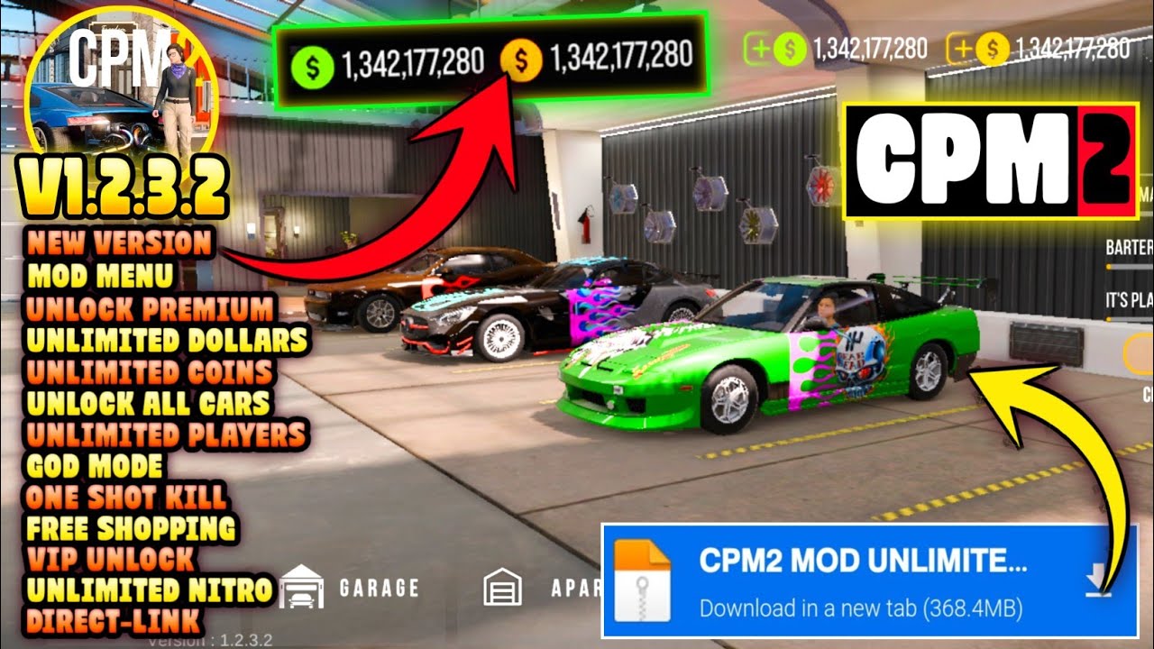 CAR PARKING Multiplayer 2 MOD APK V1.2.3.2 - Unlimited money & Coins | All Cars Unlocked | CPM2 Mod 
