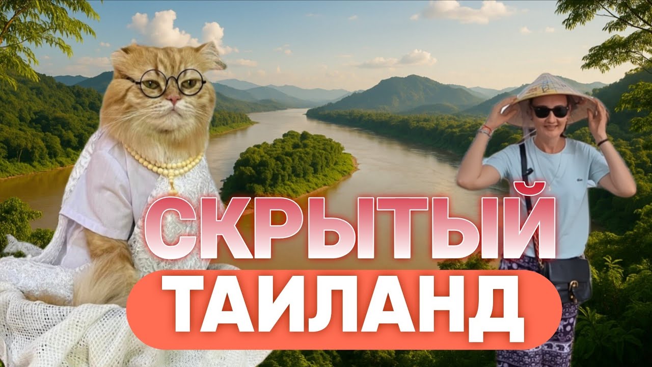 ТАИЛАНД для психов: КОТ-БУДДИСТ. Река МЕКОНГ, регион ИСАН