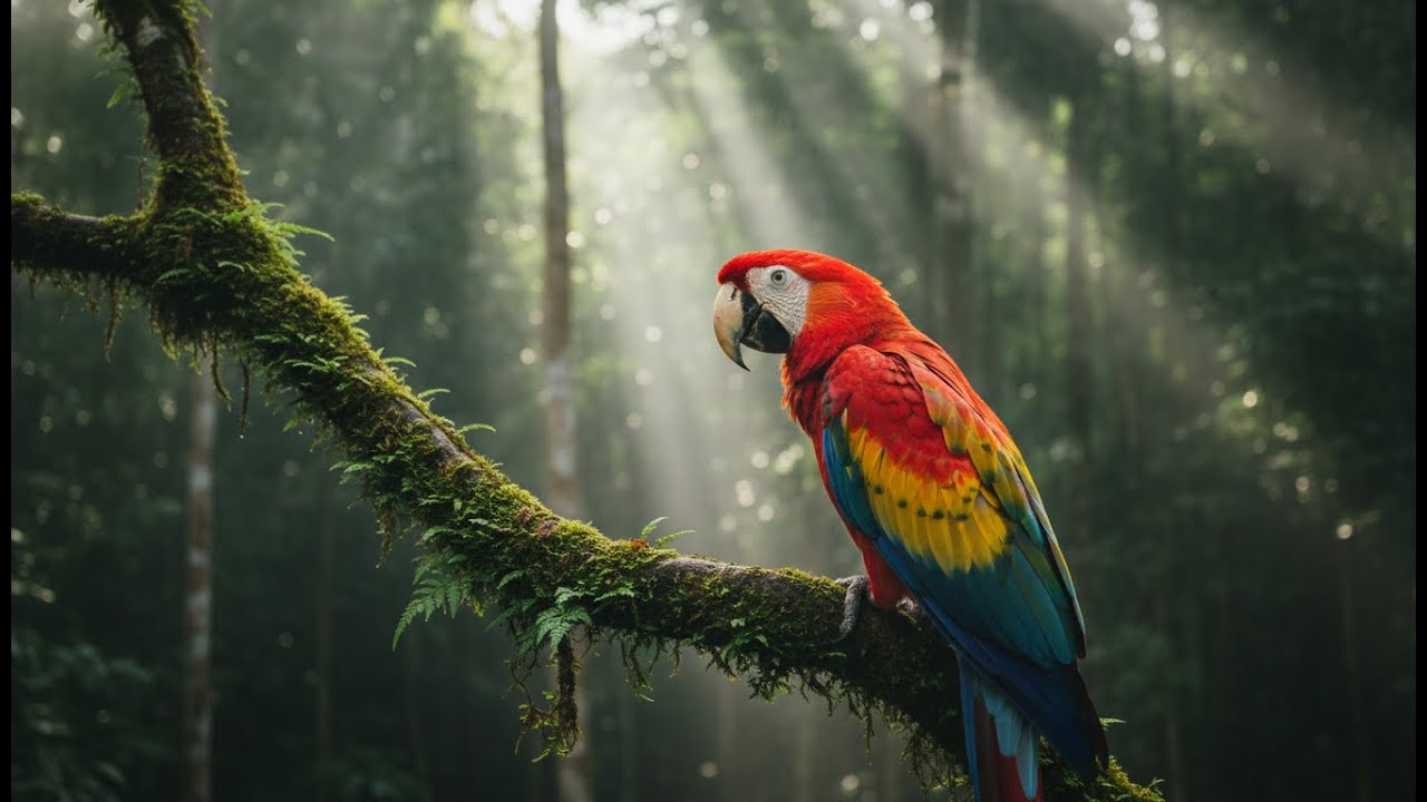 Deep Amazon 4K: Inside Earth’s Most Vibrant Bird Paradise | Real Sound Floor To Canopy Walk