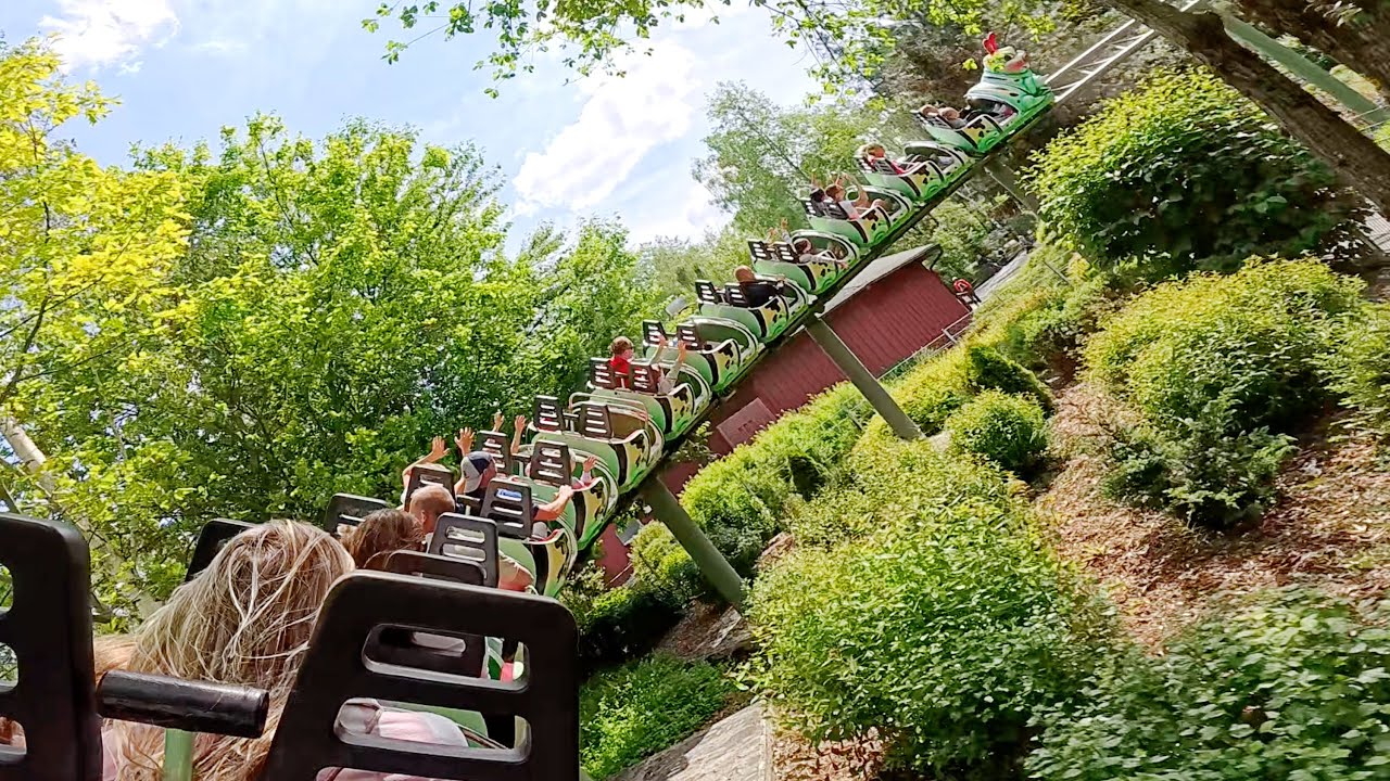 Raupenachterbahn (Onride) Video Bayern Park Reisbach 2024