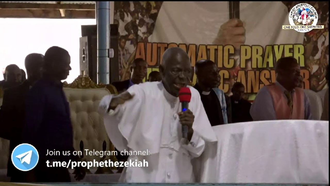 PROPHET/EVANG. HEZEKIAH OLADEJI MINISTRATION @ C.A.C Oke Agbara Ibadan Nigerian (Prophet M.O. Olower