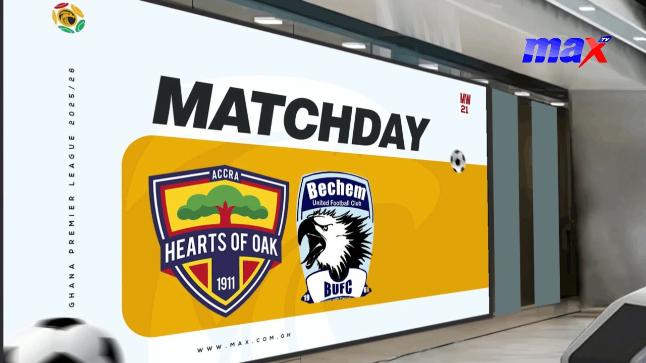 Live Now | Hearts of Oak vs Bechem United | #GPLMW21