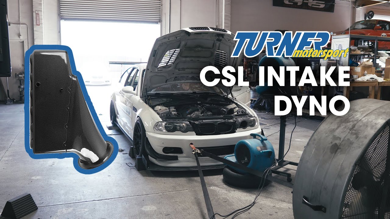 E46 M3 Turner Motorsport CSL Intake Dyno [4K]