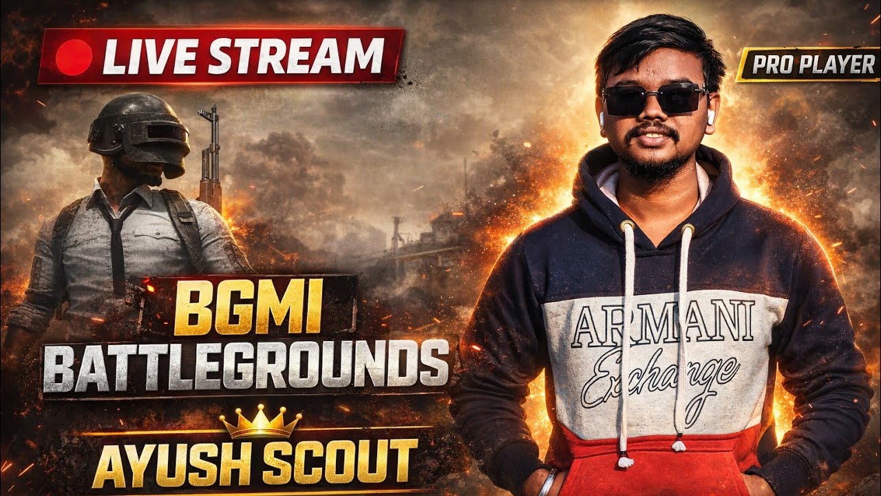 AYUSH SCOUT // 🛑 BGMI MOBILE LIVE STREAMING #live#livestreaming#viral