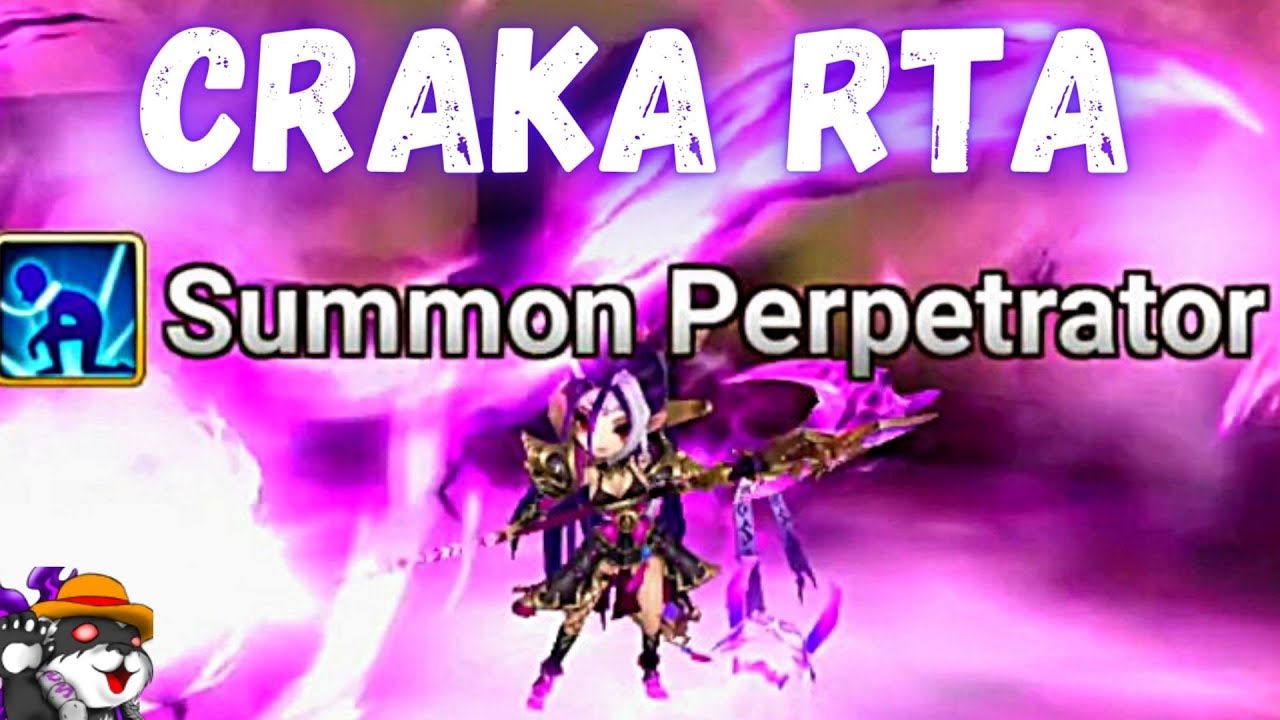 The Power Of Craka (Dark Hell Lady) In RTA  Summoners War