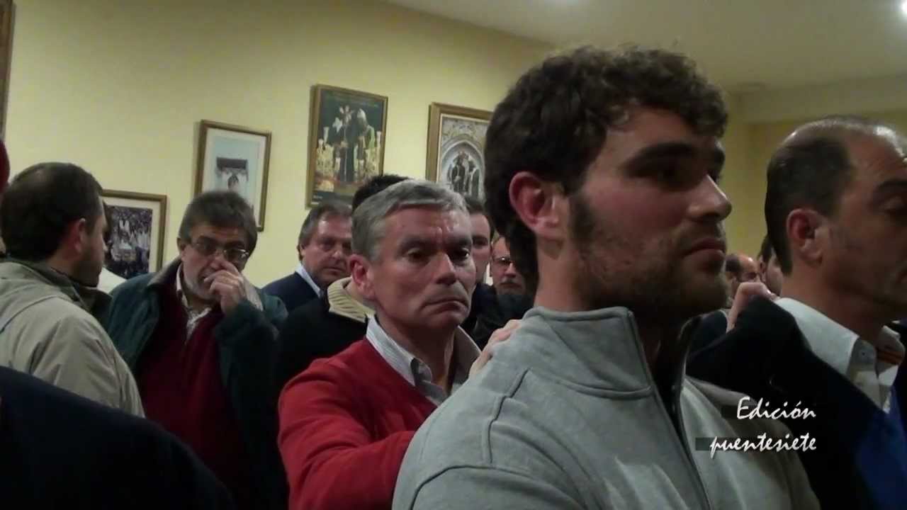 Igualá de los Costaleros De San Gonzalo.- Para el Vía Crucis de la Fe 2013.