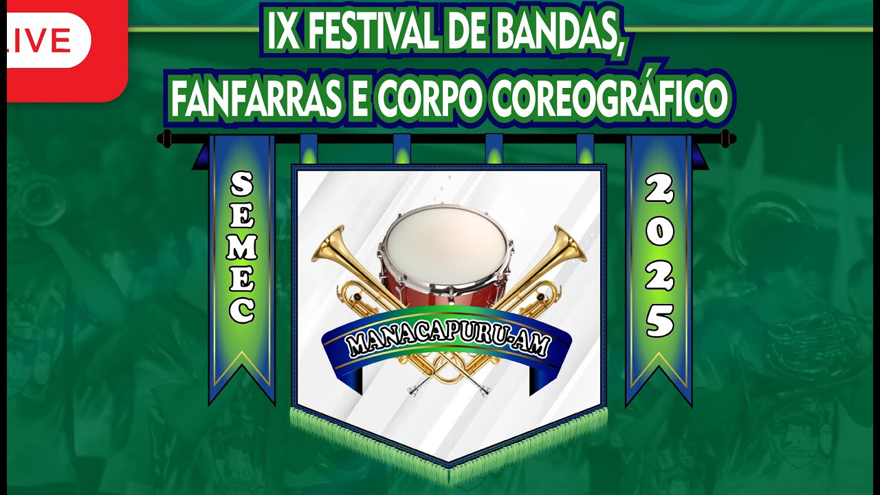 IX Festival de Bandas e Fanfarras 2025 - SÁBADO