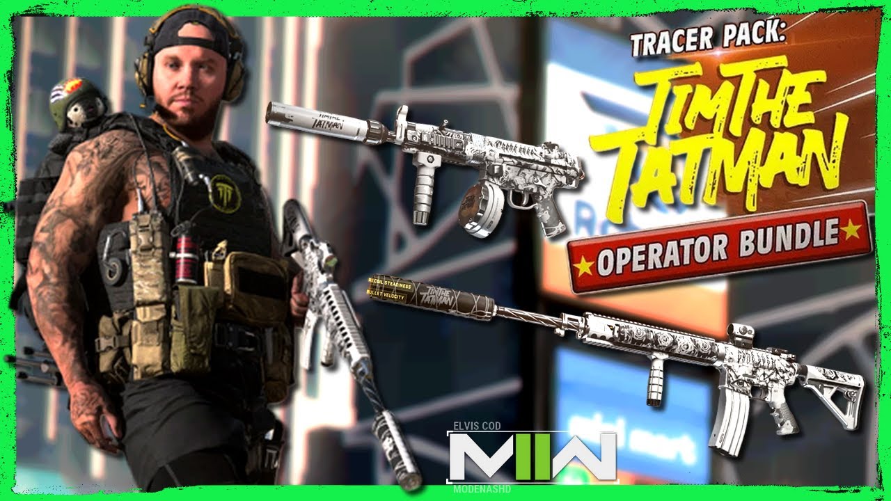 NEW COD Legends: Tracer Pack - TimTheTatman Operator Bundle Showcase Call Of Duty Modern Warfare 2