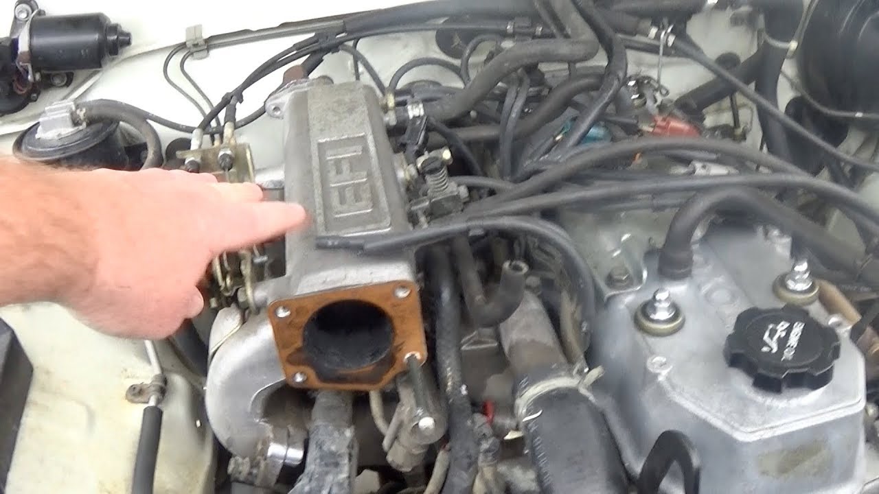 22re intake manifold removal