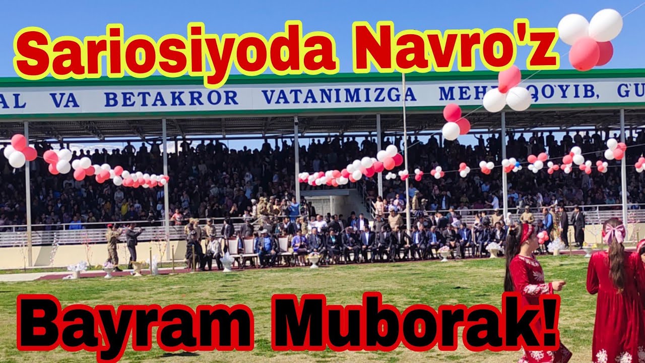 Sariosiyo Tumanida Navro'z Bayrami Barchaga Bayram Muborak 15-mart  2023