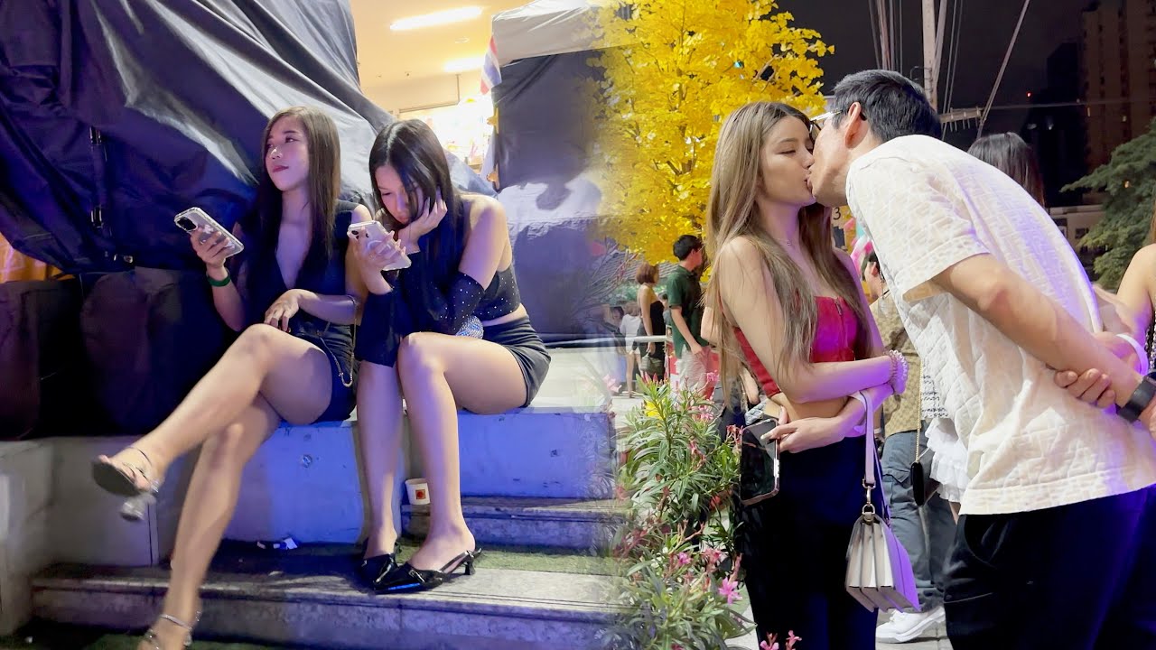 How is Thailand now? Bangkok Phrom Phong massage street, Ekkamai club street look around