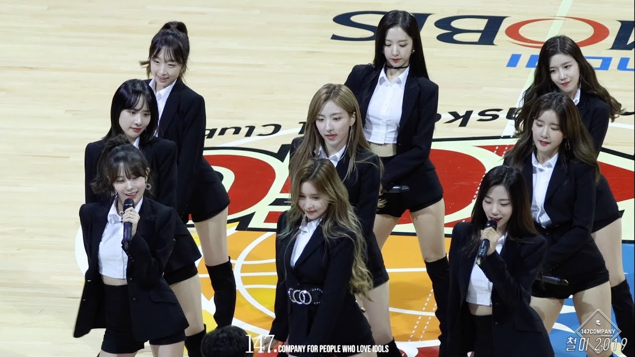 WJSN EUNSEO Boogie Up 우주소녀 은서 부기업 191006 4k BY 147Company 안양kcg인삼공사 프로농구 직캠 fancam