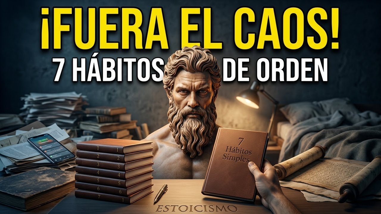 7 Hábitos Simples Para PONER TU VIDA EN ORDEN - ESTOICISMO