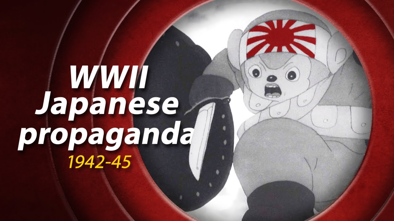 A study of Japanese propaganda cartoons (1942-1945)  | 3 of 3 WWII series
