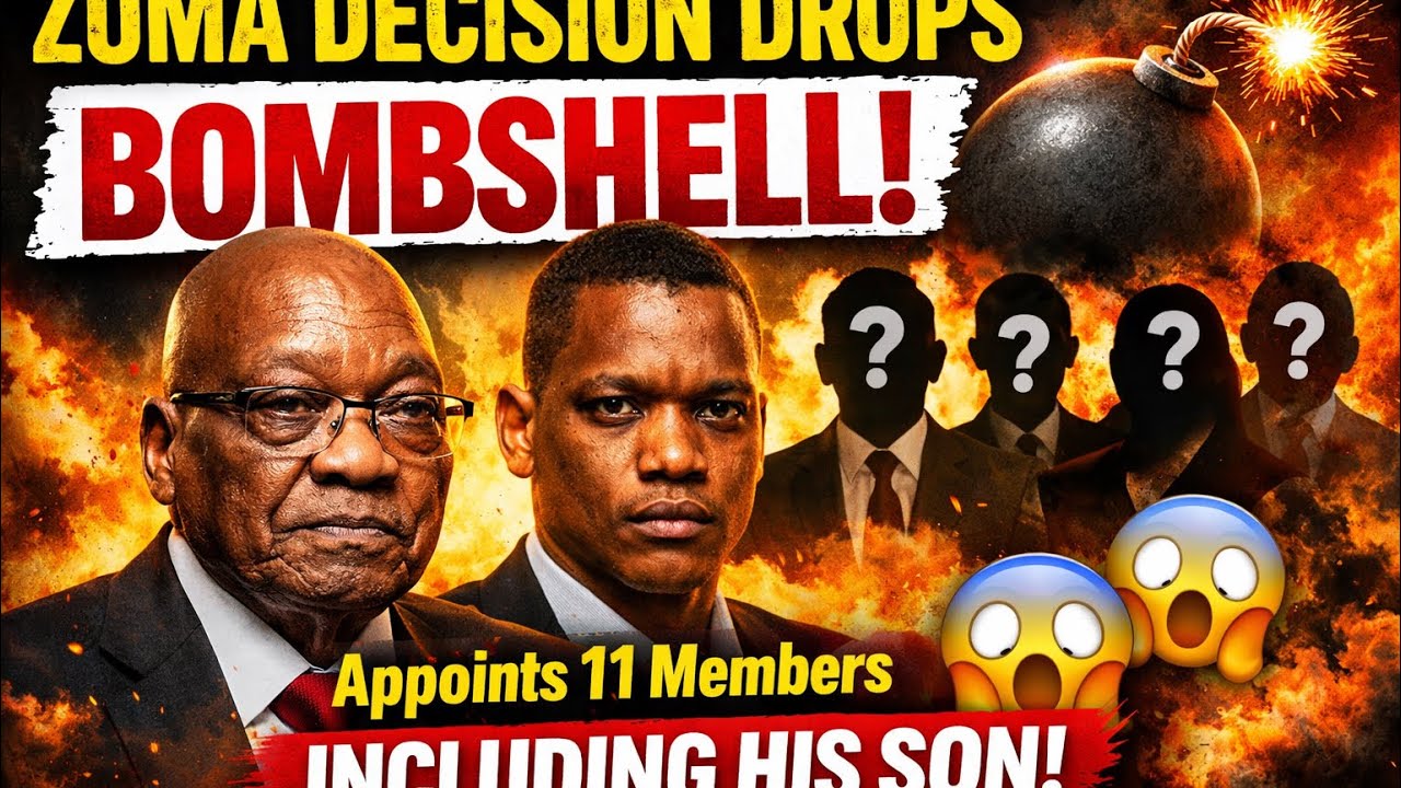 Zuma Decision Drops Bombshell…Appoints 11- Presidential Members Including His Son😱😱@Mzanzi Voices 