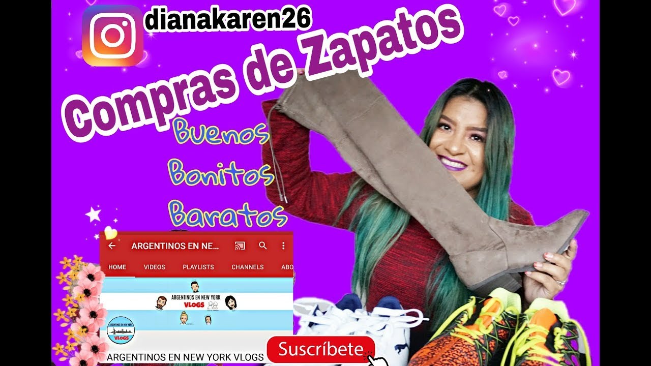 Compras de zapatos baratos bonitos