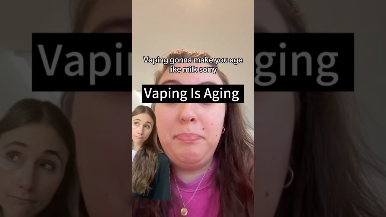 Vaping Is Aging You 