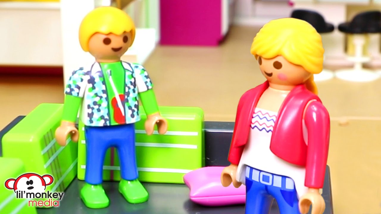 Playmobil Shae нянчится с детьми Рикардо! Эп. 1