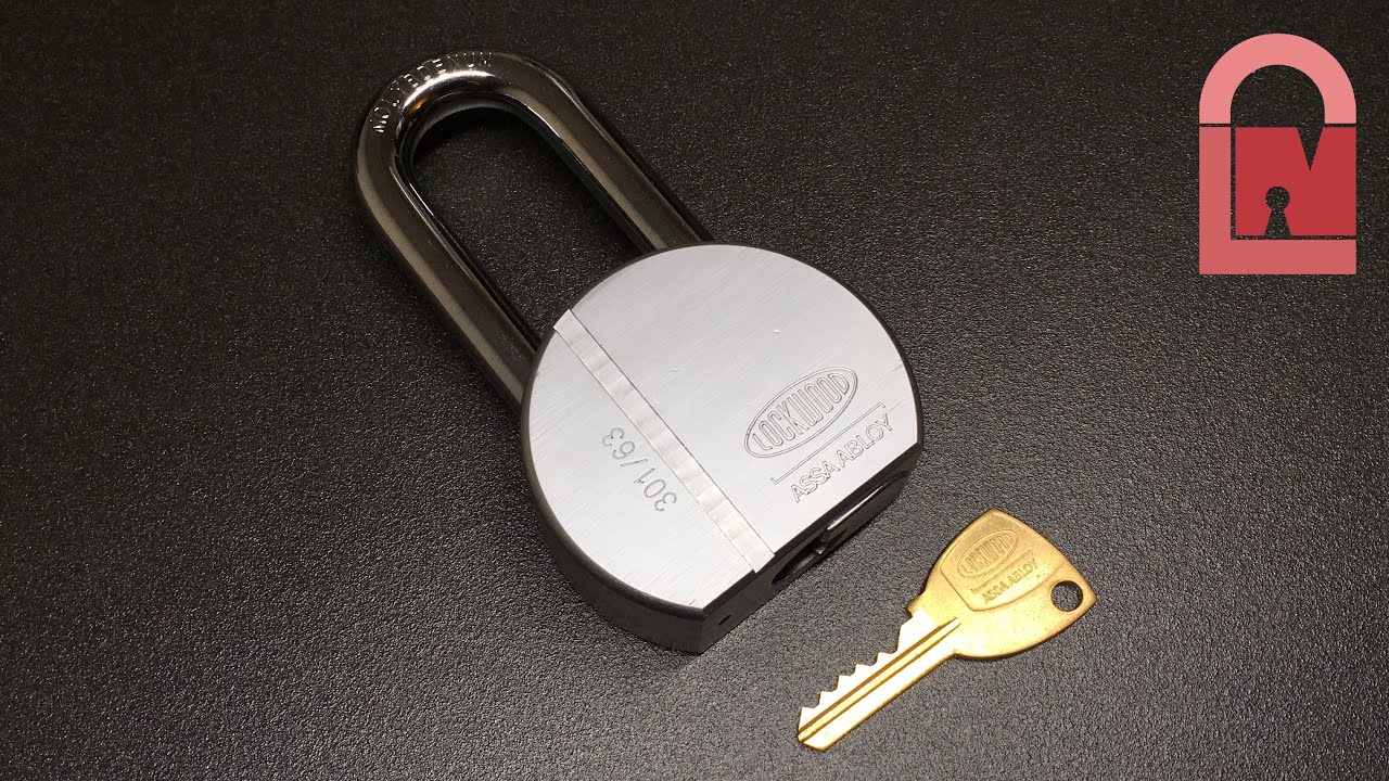 Lockwood 301/63 Round Body Padlock Pick and Gut