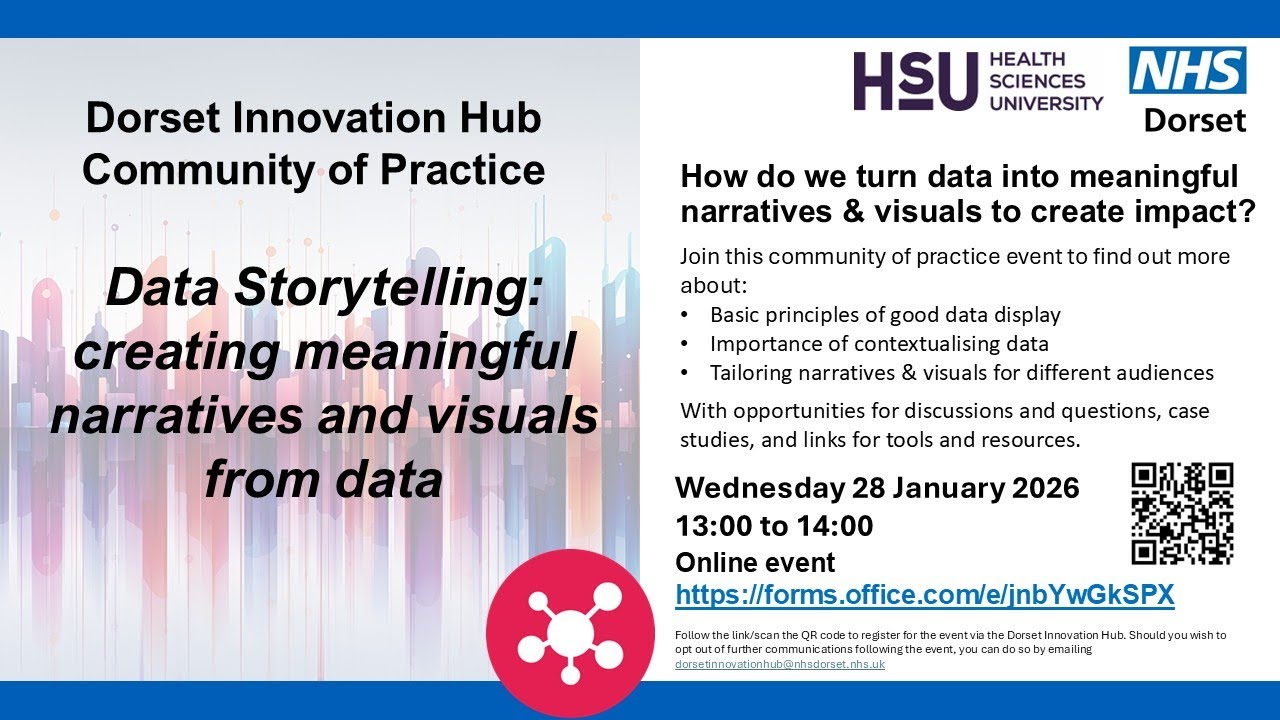 Community of Practice Event - Data Storytelling (28 January 2026)
