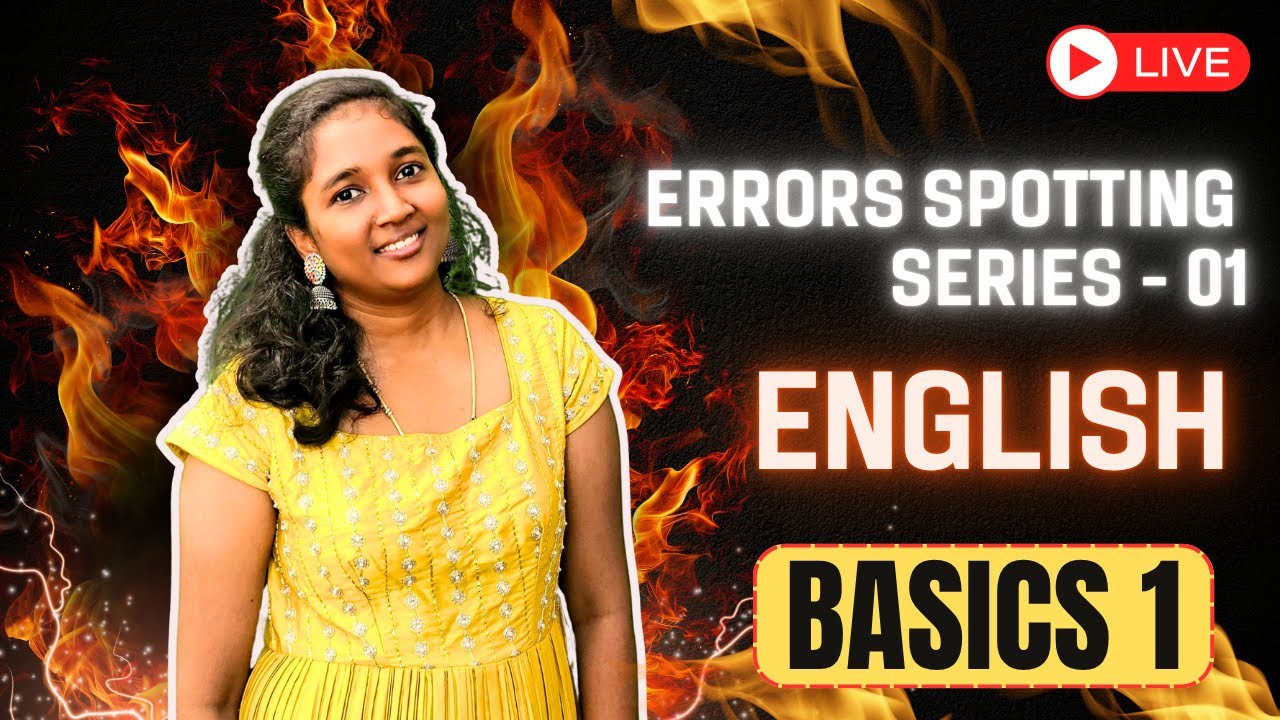 ENGLISH  BASICS 1| UPCOMING BANK EXAMS | REENA | KR  LOGICS