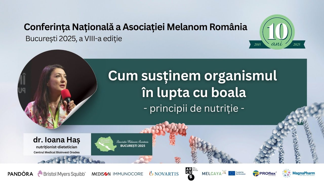 Cum susținem organismul în lupta cu boala: principii de nutriție: Dr. Ioana Has