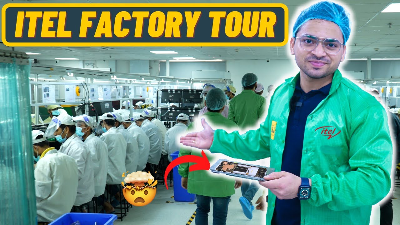 itel Factory Tour 🤯| How Smartphones Are Made In India 🇮🇳| itel Vision 2S Unboxing 🚀
