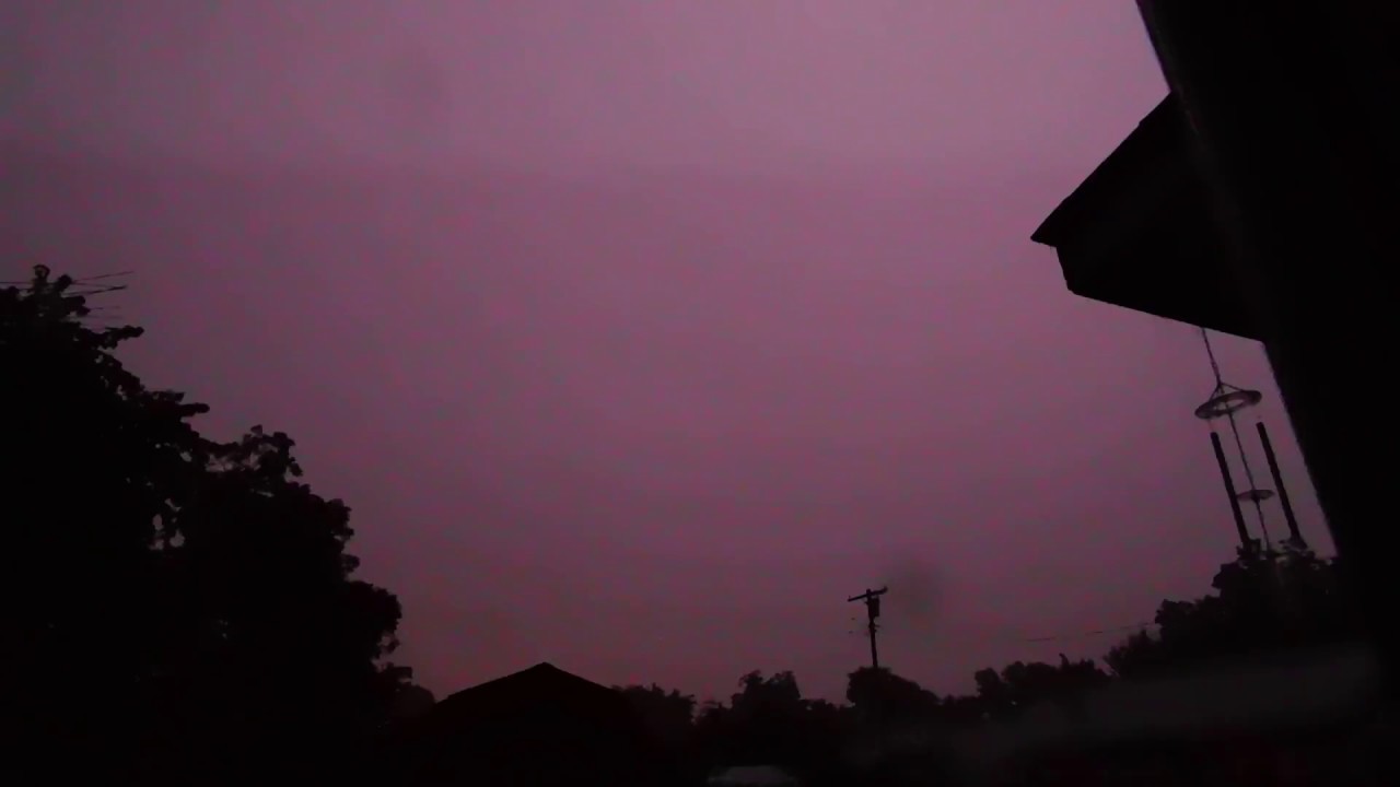 LIGHTNING & THUNDER - 3am - Oklahoma