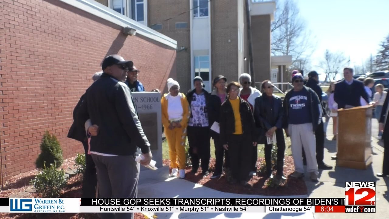Ringgold dedicates memorial plaque to historic Wilson School