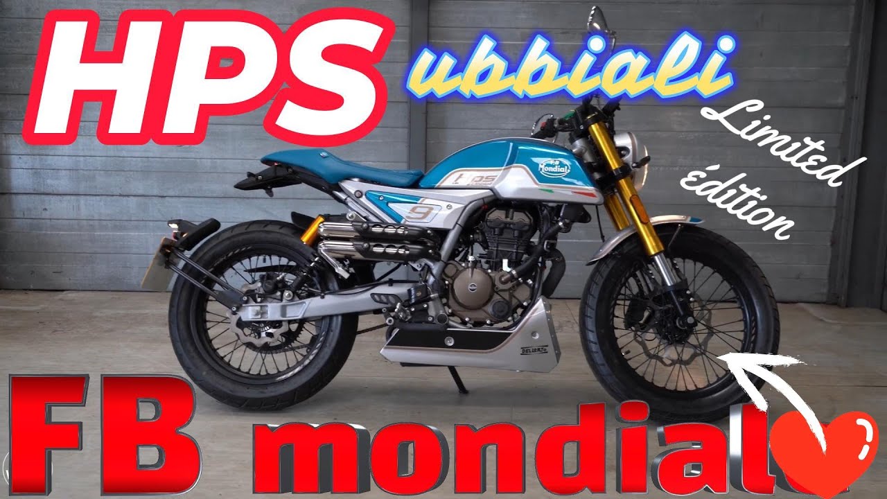 FB MONDIAL HPS ubbiali édition limited