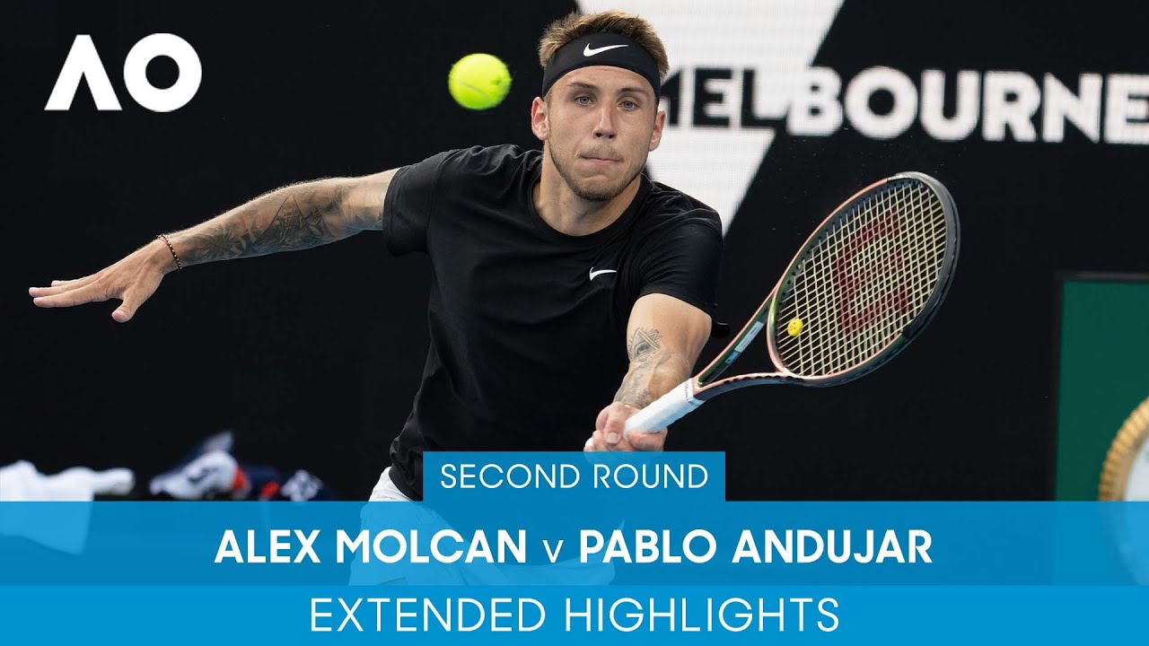 Alex Molcan v Pablo Andujar Extended Highlights (2R) | Australian Open 2022