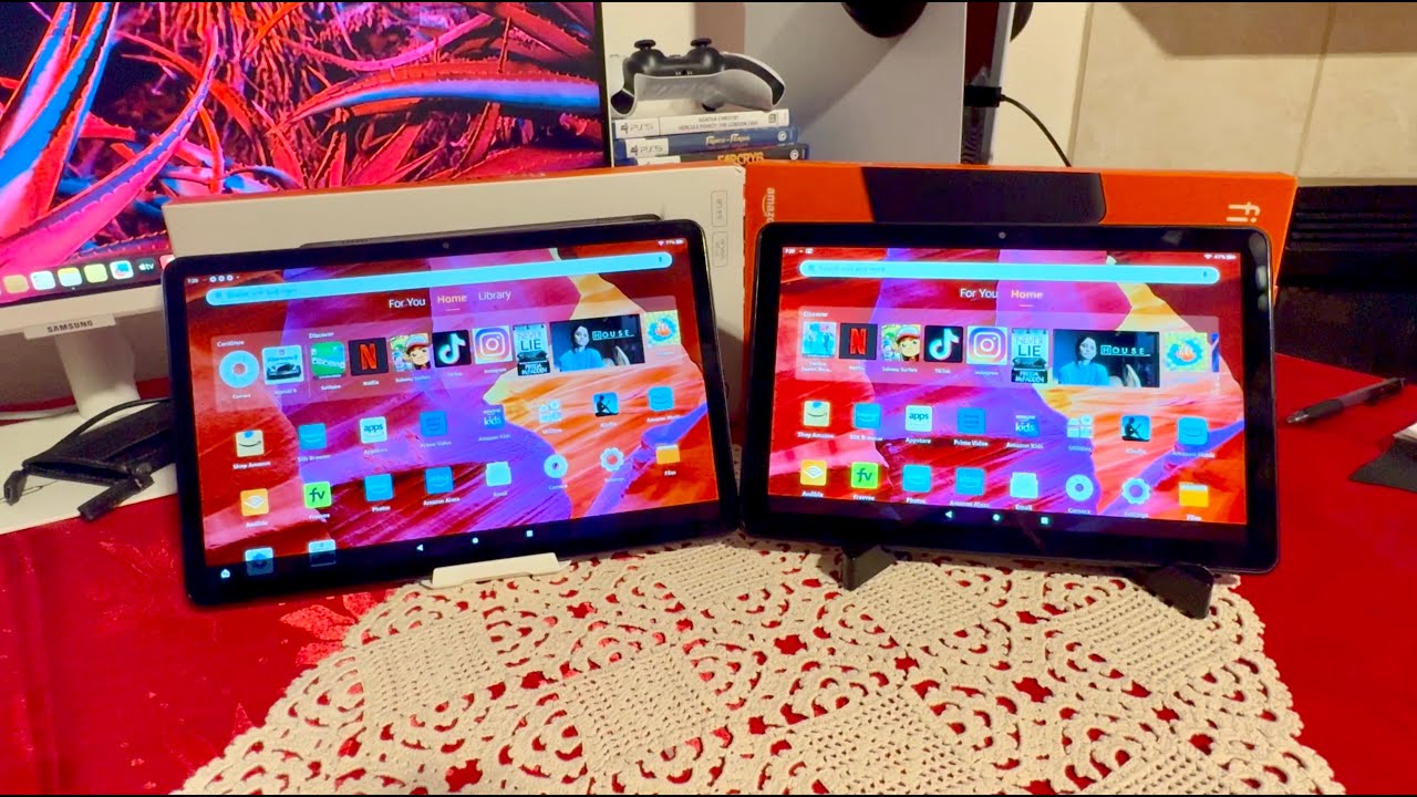 Fire Max 11 против планшета Fire HD 10