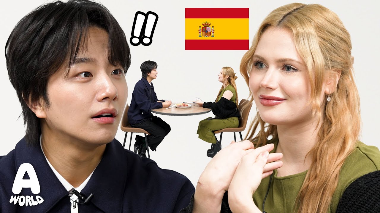 Blind Date with Beautiful Spanish Girl❤️ guys are shocked!😂