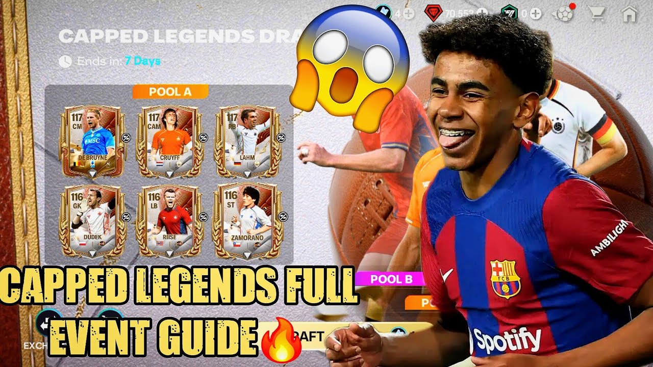 Complete Breakdown of NEW Capped Legends Event + I Packed a Pool A Player… You Won’t Believe Who 😱🔥