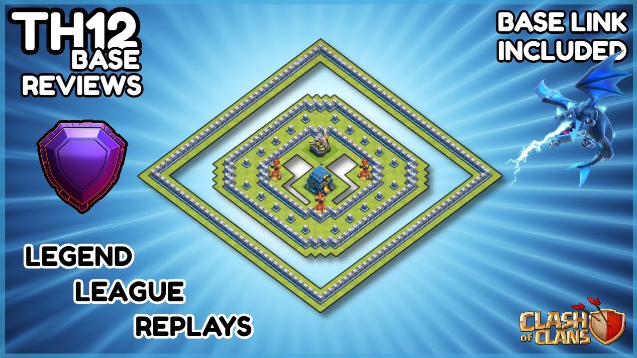 *FABULOUS* New TH12 Base Review (WITH LINK) - Anti 2 Star Base - Clash of Clans - #56